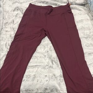 Skechers Deep Burgundy pants ( box z)